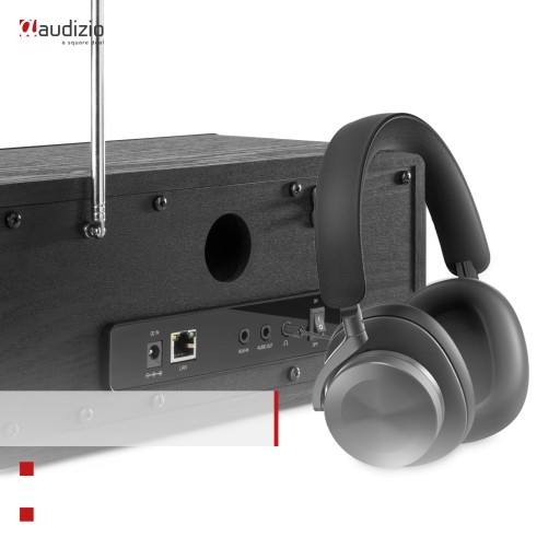 ИНТЕРНЕТ-РАДИО WIFI DAB+ FM BT ПУЛЬТ ЧЕРНЫЙ