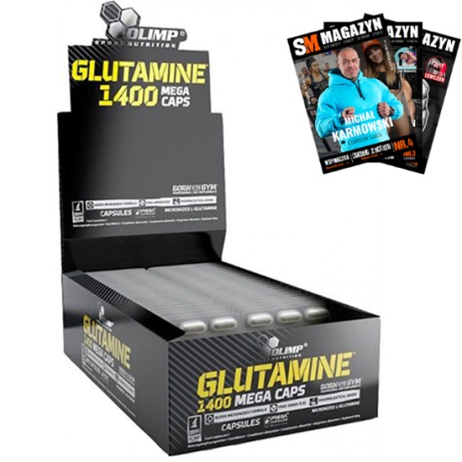 OLIMP L-GLUTAMINE MC 60 CAPS РЕГЕНЕРАЦИЯ АМИНОКИСЛОТ