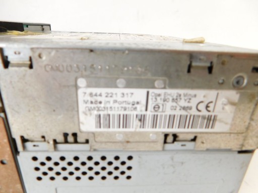 Магнитола CD 30 Opel Astra H Zafira B заводская