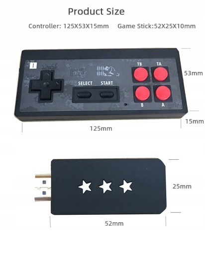 Беспроводная ИГРОВАЯ КОНСОЛЬ 4K 621 GAMES HDMI РЕТРО