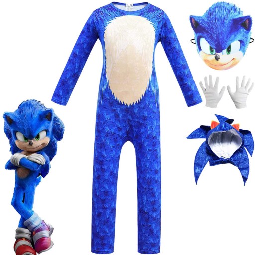 Детский карнавальный костюм Sonic Kid на Хэллоуин