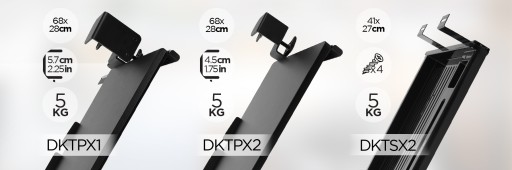 Duronic DKTPX2 Дополнительная подставка для клавиатуры