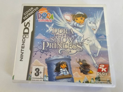 ИССЛЕДОВАТЕЛЬница ДОРА СПАСАЕТ СНЕЖНУЮ ПРИНЦЕССУ Nintendo DS