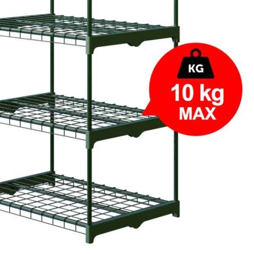 МИНИ-БАЛКОННАЯ ТЕПЛИЧНАЯ ПЛЕНКА 3 ПОЛКИ 125x69x49см