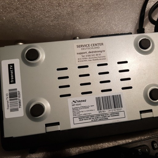 Тюнер-декодер DVB-T2 HEVC — STRONG SRT8541