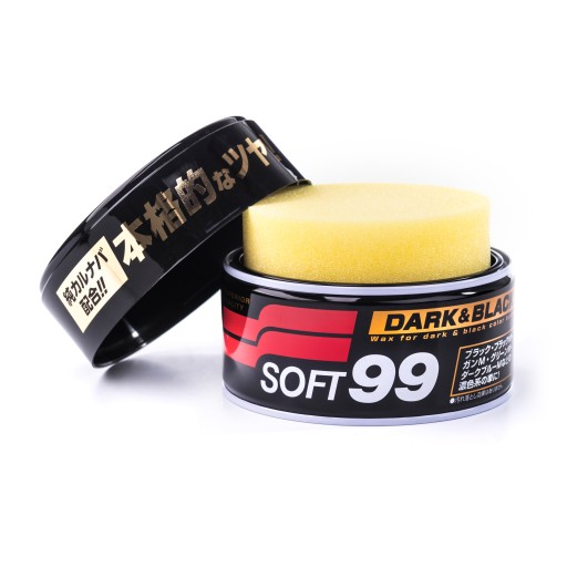 SOFT99 ТЕМНО-ЧЕРНЫЙ ВОСК ДЛЯ ТЕМНЫХ КРАСОК ЗАЩИТАЕТ от ТЕМНОТЫ