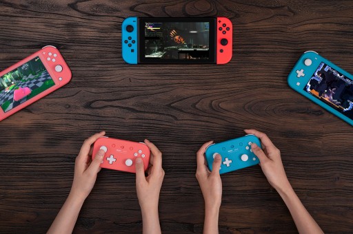 Геймпад 8BitDo Lite 2 BT Бирюзовый Nintendo Switch