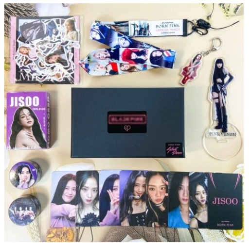 Подарочный набор Kpop BLACKPINK Lisa Jennie Rose Jisoo