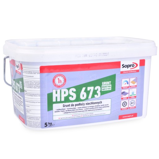 SOPRO HPS-673 грунтовка для невпитывающих оснований 5 кг
