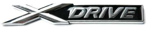 Надпись на эмблеме BMW xDRIVE 11,1 x 1,7
