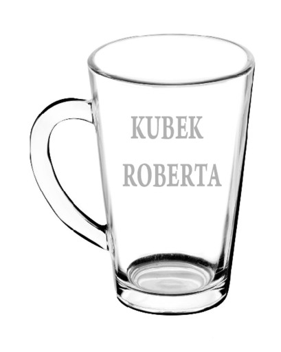Стеклянная кружка с любой гравировкой на подарок на день рождения.