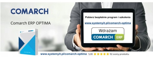 Comarch OPTIMA, программа для выставления счетов микропредприятиям