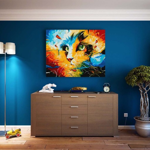 Картина для КРАСКИ ПО ЦИФРАМ на раме ARTNAPI