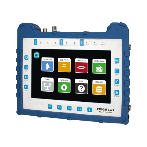 Комбинированный измеритель Megasat HD7 DVB-T/T2/S/S2/C/C2/DAB+
