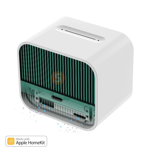 Детектор дыма Qingping Air Monitor Lite Bluetooth-подключение, подключение к