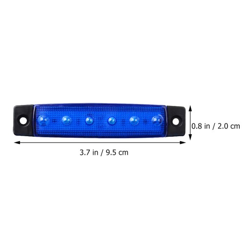 ПАЛУБНЫЕ ФОНАРИ, ЗАДНИЙ СВЕТОДИОДНЫЙ ПОНТОН 6LED