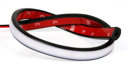 LED LISTWA ELASTYCZNA TAŚMA SAMOPRZYLEPNA 12V OŚWIETLENIE WNĘTRZA 50cm x2