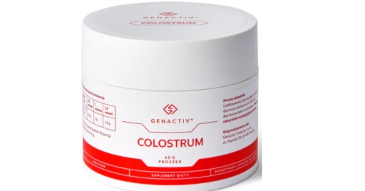 Молозиво Genactiv порошок, банка 45 г