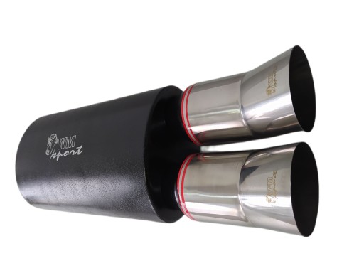 Басовый глушитель 2x90 DTM WM sport bass + полоса