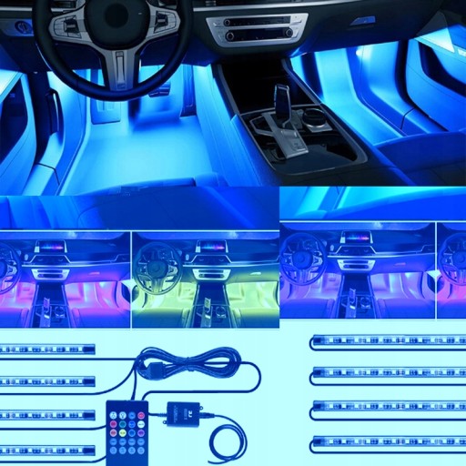ОСВЕЩЕНИЕ САЛОНА АВТОМОБИЛЯ LED RGB