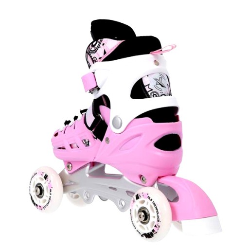 Женские роликовые коньки SKATES 4in1 Роликовые коньки L 39-42