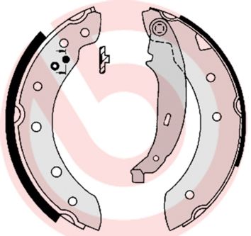 ЗАДНИЕ ТОРМОЗНЫЕ КОЛОДКИ S 61 520 BREMBO CITROEN