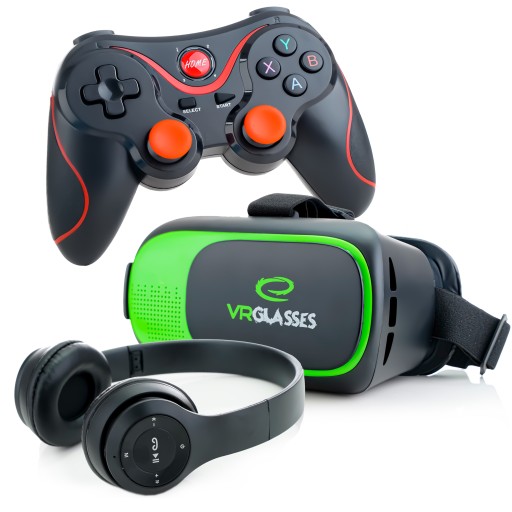 3D очки VRG PRO+GAMEPAD очки РОЖДЕСТВЕНСКИЙ ПОДАРОК