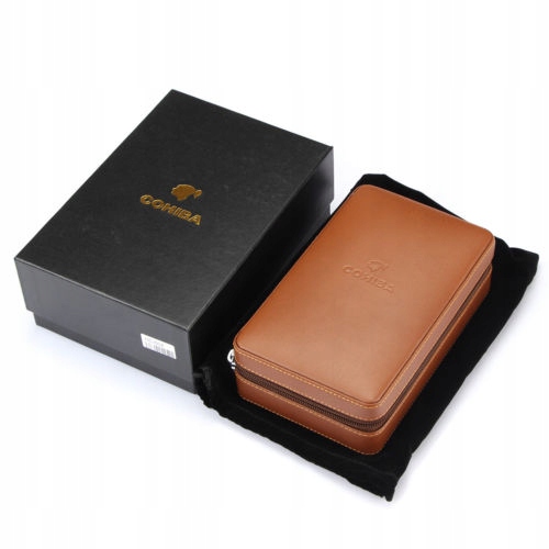 COHIBA Кожаный деревянный футляр для сигар Хьюмидор