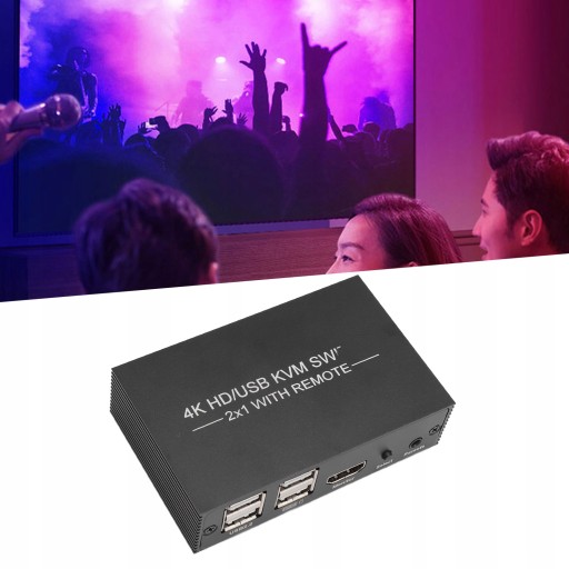 ПЕРЕКЛЮЧИТЕ KVM-ХАБ 2 НА 4 USB 3.0