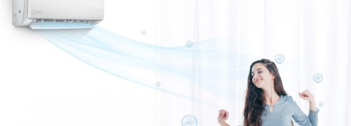 Klimatyzacja ścienna 2,6kW WiFi wydajna cicha Klimatyzator