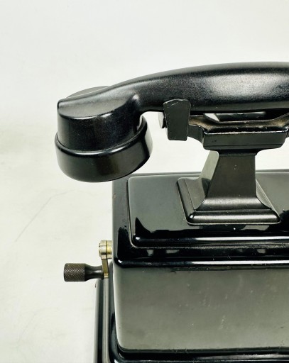 Telefon Unikat XIX XX Antyk Bakelit Ericsson Antyk