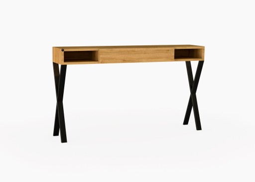KONSOLA 200 cm DREWNO LITE DĄB OLCHA SKD-287