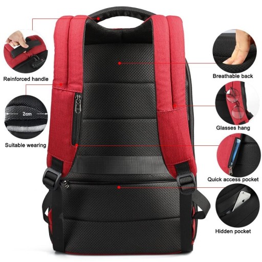 T-B3611 Рюкзак для ноутбука 15,6 дюйма TIGERNU