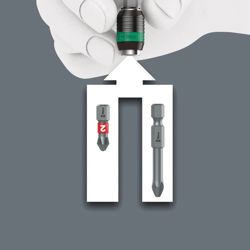WERA Bit-Safe 61 BiTorsion 61 Piece Набор бит черный универсальный
