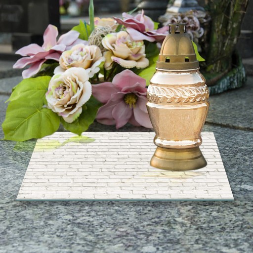 ПОДСВЕЧНИК СТЕКЛЯННЫЙ 25х25см Bricks 349e
