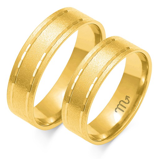 Золотые обручальные кольца Тест 585 Classic M.Jopek