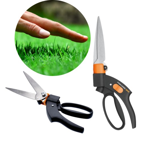 Садовые ножницы для травы Fiskars Servo-System GS42, вращающиеся 1000589