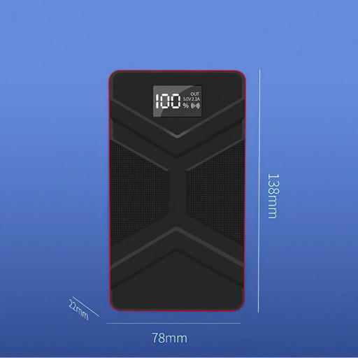 POWER BANK ROZRUCH CAR JUMP STARTER DO AUTA BOOSTER 30000mAh 12V + ZACISKI