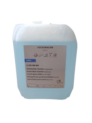 Letni płyn do spryskiwaczy OE VW 5L CYTRUSOWY