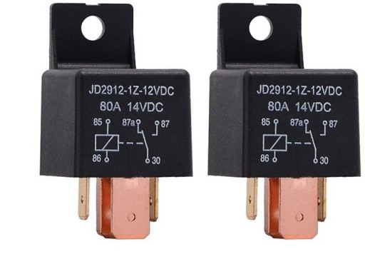 СМЕННОЕ АВТОМОБИЛЬНОЕ РЕЛЕ 12V DC 80A 5PIN