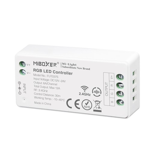 PILOT do sterowników taśm LED RGB / RGBW 4 STREFY