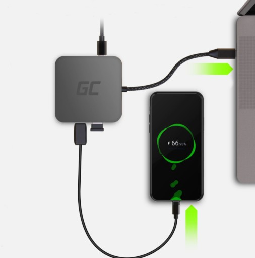 Концентратор GREEN CELL AK61 6 в 1
