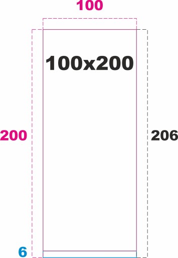 РОЛЛАП РОЛЛАП 100х200 рекламный БЛОКАУТ ПРЕМИУМ