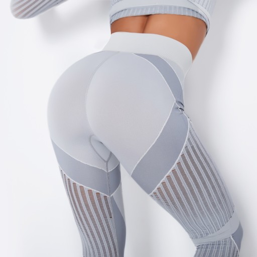 Спортивные леггинсы PUSH up FITNESS высокие STAN S