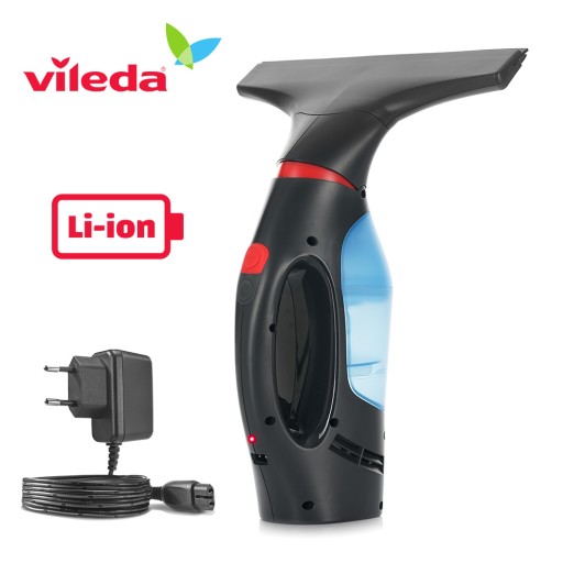 АККУМУЛЯТОРНАЯ МОЕЧНАЯ МАШИНА VILEDA WINDOMATIC Power Blue Set + EXTRA HQ