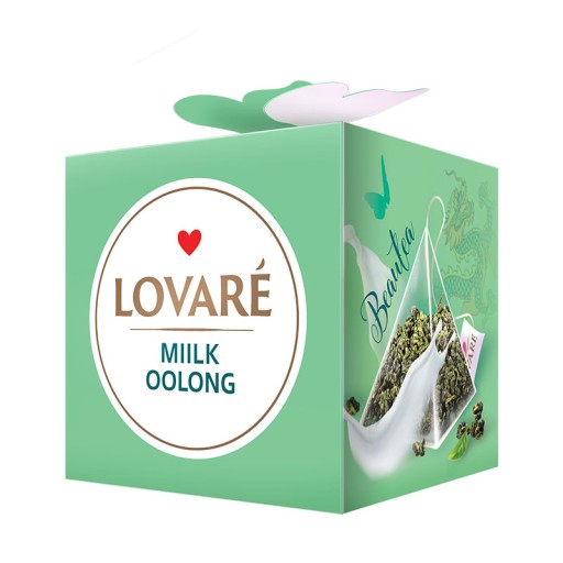 Lovare Butterfly Set Коллекция чаев 9 вкусов 45 пирамидок по 2 г Подарочный набор