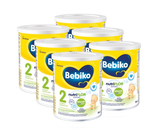 Bebiko 2 z NutriFlorEXPERT ZESTAW 6x700g