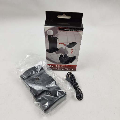 НАБОР КОНТРОЛЛЕРА MOVE X2 + НОВОЕ ЗАРЯДНОЕ УСТРОЙСТВО ДЛЯ PS3 MOVE PADS SOLID SET