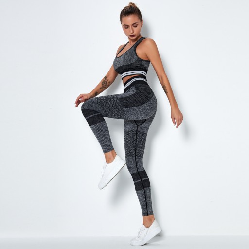 SPORTS Fitness SET топ бесшовные леггинсы L