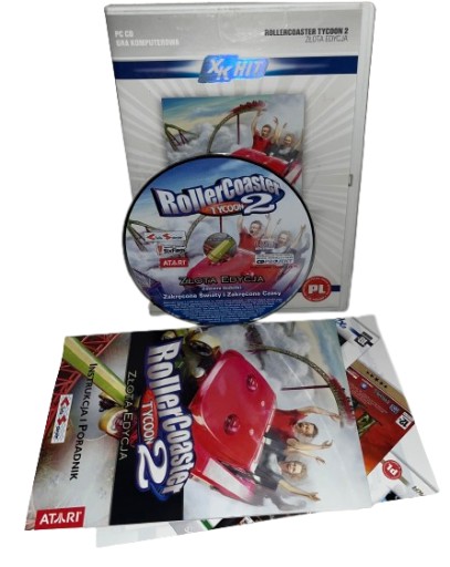 ROLLERCOASTER TYCOON 2 GOLD BOX EDITION PL